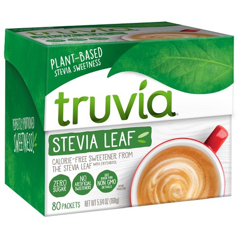 Truvia Original Calorie-Free Sweetener from the Stevia Leaf - 80 packets/5.64oz - image 1 of 4