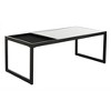 Zuri Coffee Table - COF6200A - White/Black - Safavieh - 4 of 4