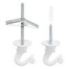 Unique Bargains Zinc Alloy Ceiling Hook with Hardware for Hanging Chandelier 2 Set - 4 of 4