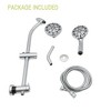 PAGED Multi Function Dual Shower Head Modern Shower System with 8-Function Hand Shower for Bathroom, Restroom - 2 of 4