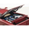 Bugatti EB110 GT Dark Red 1/18 Diecast Car Model by Autoart - 4 of 4