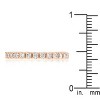Slickblue Women's Beautiful Rose Gold Eternity Ring, 2.5 Ct Clear Zirconia, Size 5-10 - 3 of 4