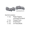 Beistle New Year Simply Silver Assortment Contains 25 items for your party of 10 guests Silver - 3 of 3