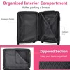 Whisen 20"/24"/28" 3-Piece Hardshell Luggage Set with Spinner Wheels & TSA Lock Lightweight - 2 of 4