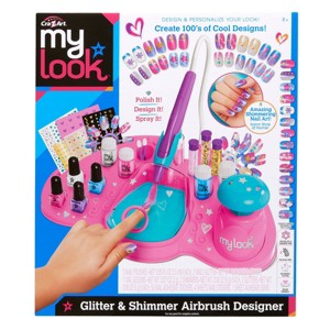 My Look Glitter & Shimmer Designer Nail Art Kit : Target