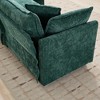 PAGED Cloud Sofa Comfy Double Layer Upholstered Couch with Breathable Chenille Fabric, 1-Seater Sofa for Living Room, Ottoman Not Included - 4 of 4