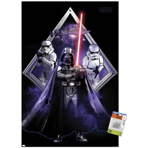 Trends International Star Wars: Original Trilogy - Villains Badge Unframed Wall Poster Prints - 1 of 4