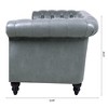 Dolonm 84 " Modern Long Sofa, PU Material 3 Person Sofa,Suitable, for Living Room - 4 of 4