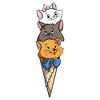 Junior's Women Aristocats Triple Scoop Kittens T-Shirt - 2 of 4