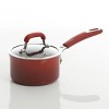 Kenmore Elite Andover 10 Piece Nonstick Aluminum Cookware Set in Red Gradient - 4 of 4