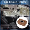 Unique Bargains Car Tissue Box Organizer Diamond Pattern PU Leather 8.27"x4.92"x2.95" 1 Pcs - 2 of 4