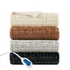 NicBex 1PC Faux Fur Heated Throw Blanket, All Seasons Comfort Blanket, Carved & Brushed Serengeti Blanket, 50x70" for Living Room, Bedroom, Home Decor - 3 of 4