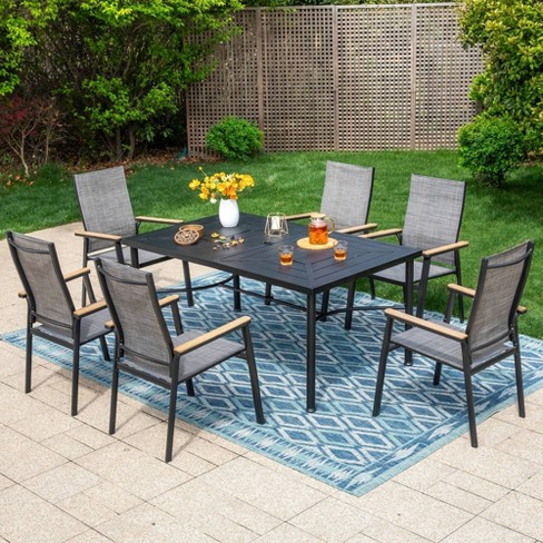 Large patio dining set sale