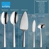 Amefa Moderno 45-Piece Flatware, Set for 8 – Stainless Steel Silverware, High-Gloss Mirror Finish, Rust-Resistant Cutlery, for Home Dining - 3 of 4