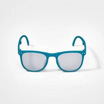 Kids' Sports Sunglasses - Cat & Jack™ Black/blue : Target