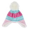 Grand Sierra Toddler (2-4) Lined Striped Winter Hat with Ear Flaps - 3 of 3