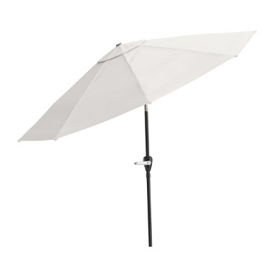 Nature Spring Auto-Tilt Patio Umbrella - 10-Foot, Tan