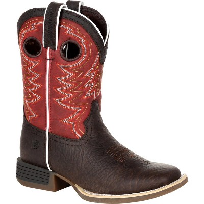 Kids Durango® Lil' Rebel Pro™ Big Kid's Red Western Boot