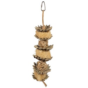 Prevue Pet Products Naturals Flowers & Cubes Bird Toy - 1 of 2