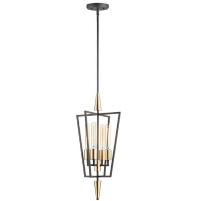 Maxim Lighting Wings 4 - Light Pendant in  Black/Satin Brass