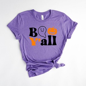 Simply Sage Market Women's Boo Y'all Short Sleeve Graphic Tee - 1 of 2