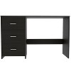 PAGED Home Office Desk 47.3" L Modern Writing Desk with 2 Storage Drawers for Office, Study - 4 of 4