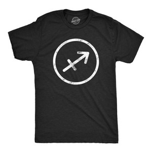 Mens Zodiac Symbol T Shirts Cool Astrology Gift Horoscope Birthday All Star Signs - Crazy Dog Men's T Shirt - 1 of 4