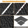 Chic Crate 44 Pack 12'' Interlocking Plastic Deck Tiles – Dark Gray, Waterproof - 3 of 4