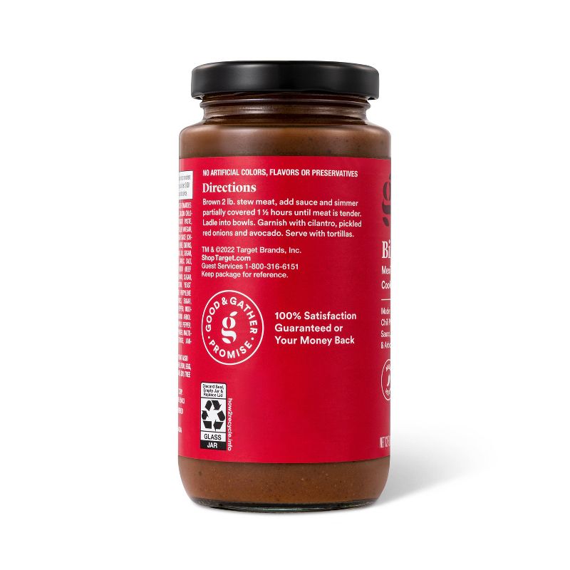 Mexican-Inspired Birria Cooking Sauce - 12oz - Good &#38; Gather&#8482;, 4 of 5