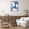 32" x 42" Indigo I by Kari Taylor Framed Canvas Wall Art Print - Amanti Art: Modern Lithograph, Polystyrene Frame - 4 of 4