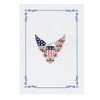 Anna-Kaci Bald Eagle American Flag Shield Brooch Pin with Patriotic Gift Card & Envelope - 2 of 4