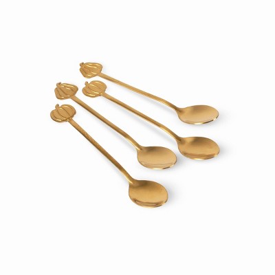 4pk Novelty Stir Spoons Pumpkin - Bullseye's Playground™