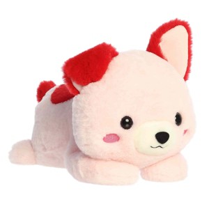 Aurora Small Paige Puppy Too Cute Playful Stuffed Animal Pink 7.5" - 1 of 4