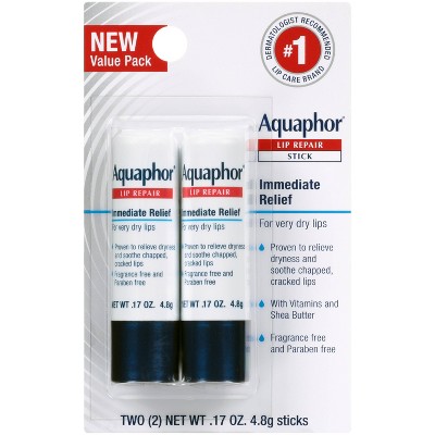 Aquaphor Lip Balm Repair Stick - 2ct - 0.17oz