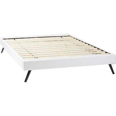 Modway Sharon Queen Vinyl Bed Frame with Squared Tapered Legs