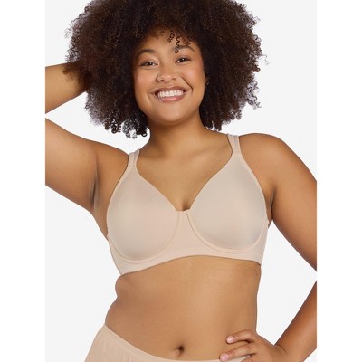 LEADING LADY Claire Wireless Bra - Dual-Layer Microfiber Full Coverage Bra With Padded Straps