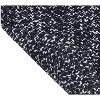 24" x 108" Chenille Tweed Collection Black & Gray Reversible Indoor Area Utility Runner Rug - Better Trends - 3 of 4