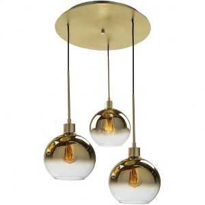 Artcraft Lighting Morning Mist 3 - Light Pendant in  Gold - 1 of 3