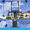 VisioGear Lawn Sports Sets, Portable Basketball Hoop with Base, Wheels and Transparent Backboard for Teenagers Adults, Clear, 36"*102"*36" - 3 of 4