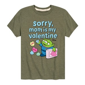 Boys' - Toy Story - Sorry Mom My Valentine Short Sleeve Graphic T-Shirt - 1 of 4