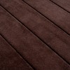 2pc Memory Foam Striped Bath Mat Set Brown - Yorkshire Home: Microfiber, Machine Washable, Non-Slip Backing - 4 of 4