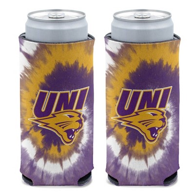 NCAA Northern Iowa Panthers Tie-Dye Slim Can Cooler