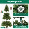 Tangkula 7 FT Pre-Lit New PE & PVC Christmas Tree 3-Minute Quick Shape with Storage Bag - 4 of 4