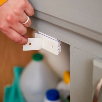 Safety 1st White Secure-to-Explore Adhesive Locks 12-Pack