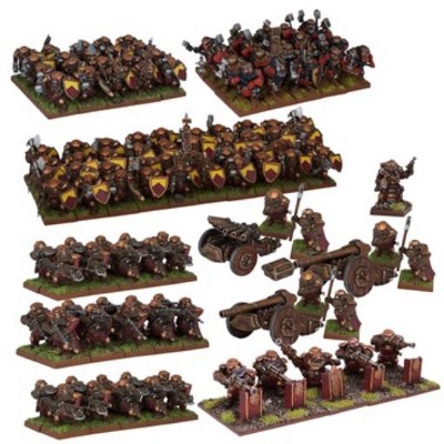 Dwarf Mega Army Miniatures Box Set