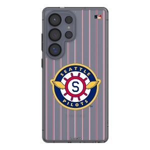 MLB Cooperstown West Teams Pinstripe Clear Cell Phone Case for Samsung Galaxy - 1 of 4