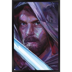 Trends International Star Wars: Obi-Wan Kenobi - Obi-Wan Portrait Framed Wall Poster Prints - 1 of 4