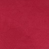 Alpine Collection Burgundy Stripe 100% Polypropylene Durable & Stain Resistant Double Sided Reversible Indoor Area Utility Oval Rug - 4 of 4