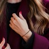 EVERLY JEWELRY | Yellow Plated Sterling Silver 5 1/10 CT TGW Garnet Bracelet With Chain, 7.25-inch - 3 of 4