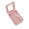Unique Bargains Contact Lens Case Contact Lens Container Contact Lens Carrier 1.77"x2.48"x1.1" 1 Set - 2 of 4